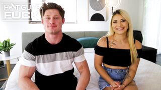 Powerhouse Justin Sharp Drills Georgia Rae Into The Bed! - gay sex porn video