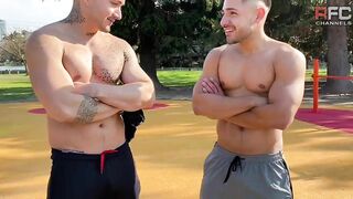 Del parque al departamento - gay sex porn video