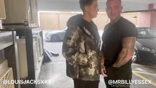 LouisJacksxxx and Billy Essex - gay sex porn video