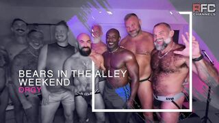 Bear Alley Orgy Part I LATINRELAX - gay sex porn video