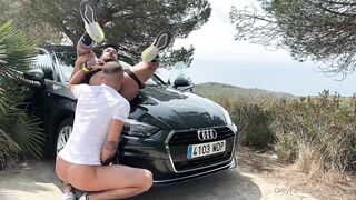 Alejo Ospina Jeffrey Lloyd Fucking in The Mountains of Barcelona  - gay sex porn video