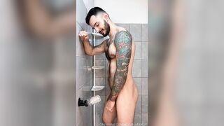 Adam Saner - Fucking with His Toy & Talking Dirty - gay sex porn video