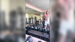 Daniel Montoya  Huge Ajax - Caught Fucking in the Gym - gay sex porn video
