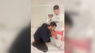 Marcelo Debian blows HardTom - gay sex porn video