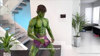 Hunky Hulk Wanna SMASH. - gay sex porn video