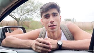 Roadside Pickup - Cristhiaan & Samir - gay sex porn video