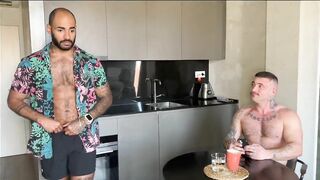 BlessedBoy and JuniorFromBR - gay sex porn video