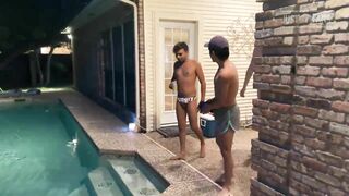 The Private Playground  Daddys Pool 2 Wet n Deep  Part 1 - gay sex porn videos