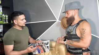 Horny Barbershop David Macedo, Rey Basbas & Kinkeenuts - gay sex porn videos