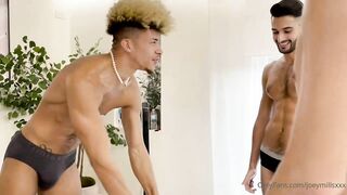 Joey Mills, Elijah Zayne & Samy Dorgham 2 - gay sex porn videos