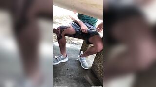 Jordan makes Troy jerk off under the picnic table TroyxBrandt - Gay Fans BussyHunter.com