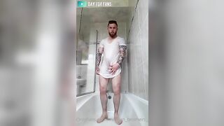 Showing off my hard cock in the shower Brother 2 Morgan Brothers morgan_brothers_ - Gay Fans BussyHunter.com