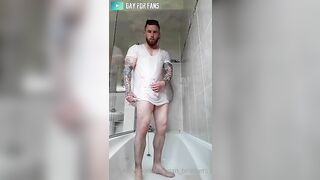 Showing off my hard cock in the shower Brother 2 Morgan Brothers morgan_brothers_ - Gay Fans BussyHunter.com