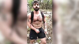 Jerking off while hiking JordanxBrandt - Gay Fans BussyHunter.com