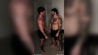 Troy restrains Jordan and threatens to fuck him JordanxBrandt TroyxBrandt - Gay Fans BussyHunter.com