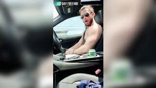 Jerking Off In My Car While Driving Till I Cum Ed Armstrong Mrfiderman - Gay Fans BussyHunter.com