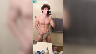 Showing off my young muscular body and cock Rex Campbell rexycampbell - Gay Fans BussyHunter.com