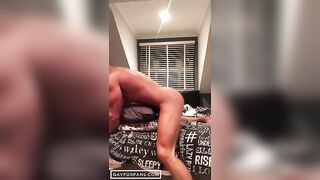 Grinding up against my pillows Peachy Boy - Gay Fans BussyHunter.com