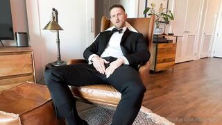 Jerking off while wearing my tuxedo Paul Wagner paulwagner - Gay Fans BussyHunter.com