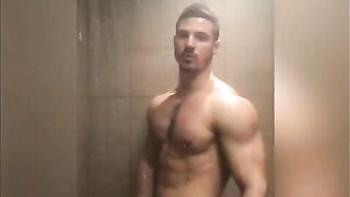 Showing off my body and cock in the shower Dmitry Averyanov averyanov - Gay Fans BussyHunter.com