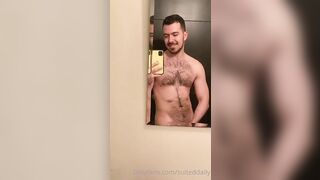 Quick jerk off before a shower Suited Daily suiteddaily - Gay Fans BussyHunter.com