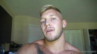 Flexing and showing off my body then jerking off till I shoot a thick load Bradj101 - Gay Fans BussyHunter.com