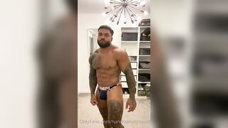 Doing a strip tease and showing off my muscles Handsometroyxxl - Gay Fans BussyHunter.com