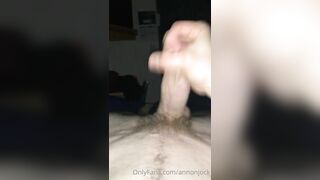 Jerking off my big uncut cock before bed Annonjock - Gay Fans BussyHunter.com