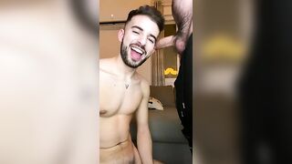 Getting face fucked by a thick cock Andres Voight andresvoight - Gay Fans BussyHunter.com