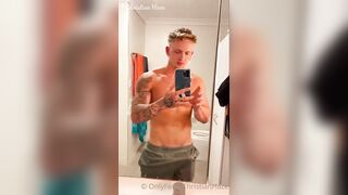 Taking off my clothes and showing off my hard cock Christian Haze - Gay Fans BussyHunter.com