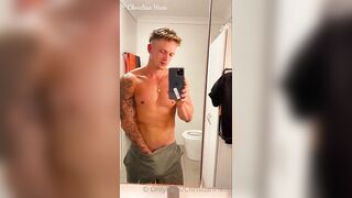 Taking off my clothes and showing off my hard cock Christian Haze - Gay Fans BussyHunter.com