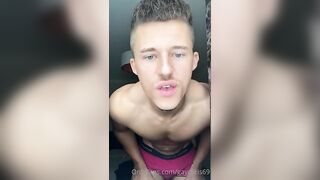 Quick morning jerk off gymladchris69 - Gay Fans BussyHunter.com