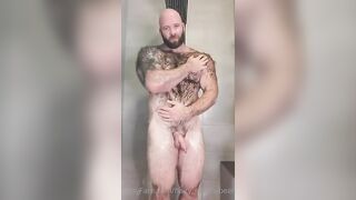 Having a quick shower Gerald Gschiel Hairy_Musclebear - Gay Fans BussyHunter.com