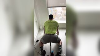 Bo Jensen - Waiting for the builders opposite to come - gay sex porn video