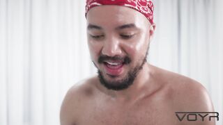 VOYR - Gael kRiok gets fucked by Luan Danttas - gay sex porn video
