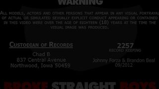 BrokeStraightBoys - Johnny Forza & Brandon Beal 