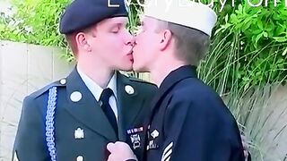 army twinks in uniform are ready for hardcore drilling gay life network - gay video