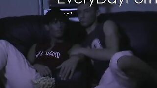 young lovers sucking dick after exciting movie night gay life network - gay video