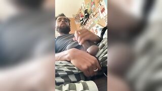 rubbing out a load cum from thick cock mount men rock mercury masturbation rock mercury - gay video