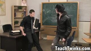 emo twink tyler bolt anal fucked in school by nate kennedy gay life network - gay video