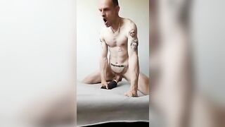 big cock skinny ripped daddy fucking and cumming with rich load intense orgasm kylebern - gay video