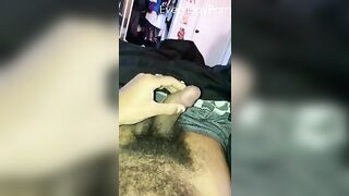 thick dick cums on hairy pubes mount men rock mercury masturbation rock mercury - gay video