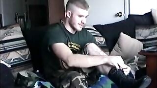 str8 cj serviced in uniform cjxxx - gay video