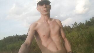 outdoor masturbate skinny skinnybodyman - gay video
