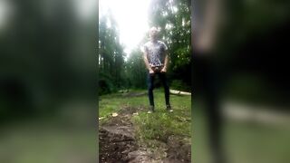 skinnybodyman outdoor masturbate skinnybodyman - gay video