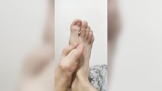 i bet everyone would love to lick my sexy feet peter bony - gay video