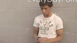 young dude has his hard cock sucked and gives a hot facial gay life network - gay video