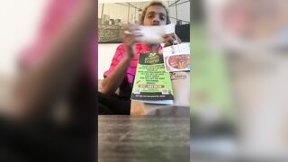 rock mercury enjoying green blend from door dash rock mercury - gay video