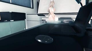 furry timekeeper masturbates at work in the office 3d hentai uncensored yr lesnik - gay video